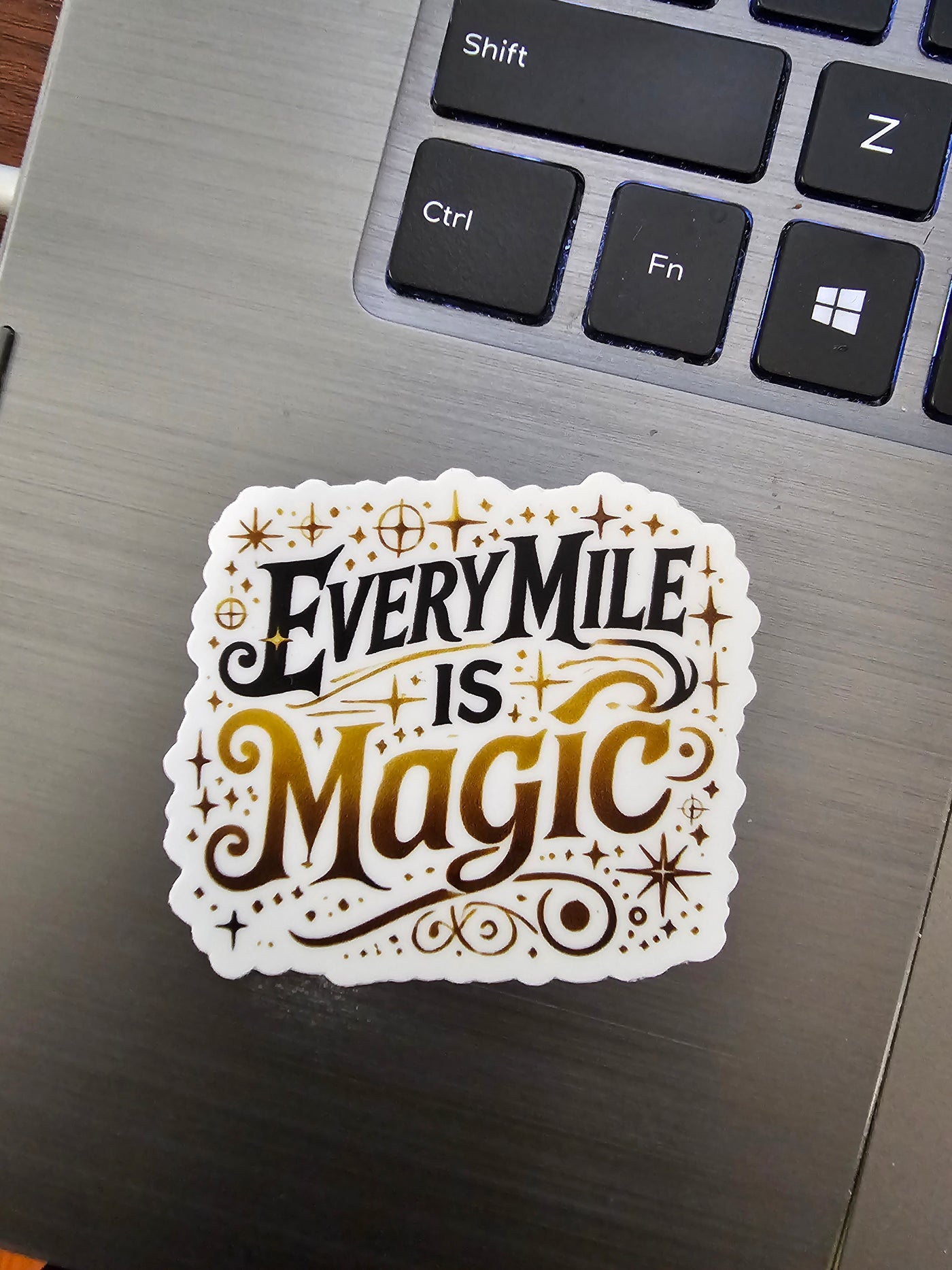 Every Mile Is Magic - Sticker