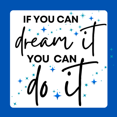 If You Can Dream It, You Can Do It - Disney Inspired Tattoo