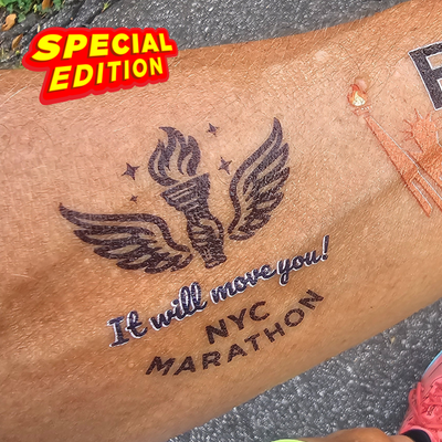 New York City Marathon - Limited Edition Tattoo