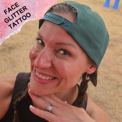 Glitter Freckle Tattoos - Rose Gold