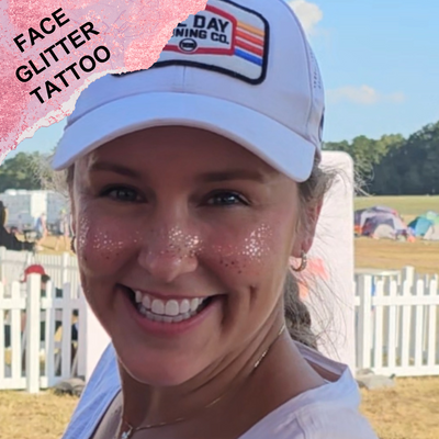 Glitter Freckle Tattoos - Rose Gold