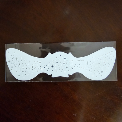 Glitter Freckle Tattoos - Silver