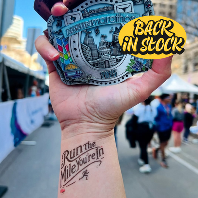 Run The Mile You're In Tattoo