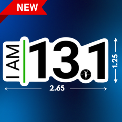 I AM 13.1 Sticker