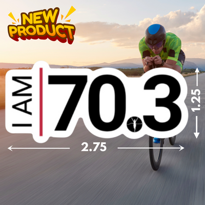 I AM 70.3 - Sticker