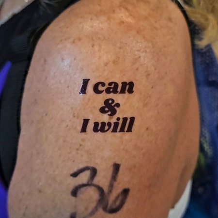 I Can & I Will Mantra Tattoo