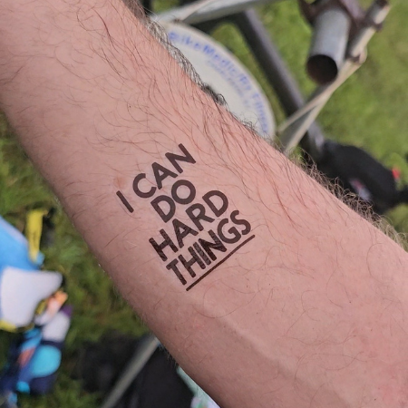 NEW - I Can Do Hard Things Tattoo