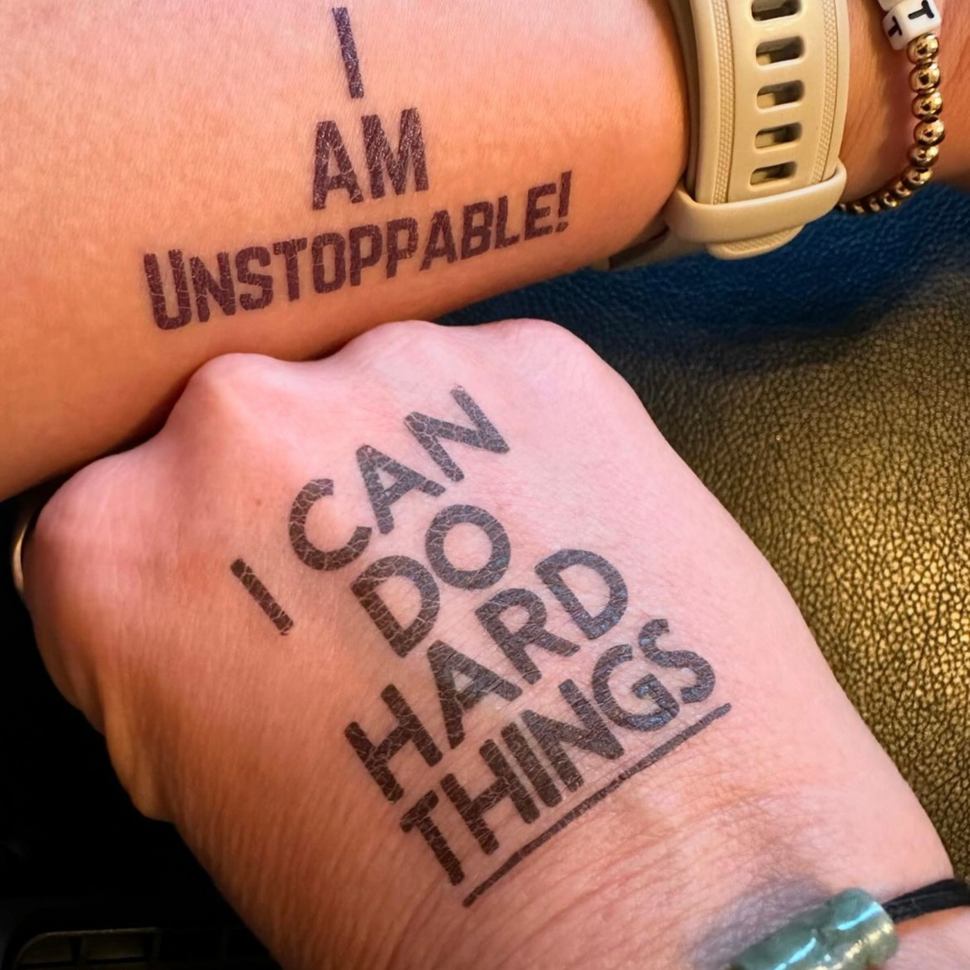 I Can Do Hard Things Tattoo