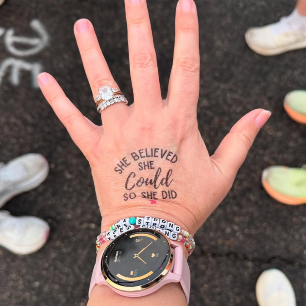 She Believed She Could So She Did - Tattoo