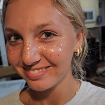 Glitter Freckle Tattoos