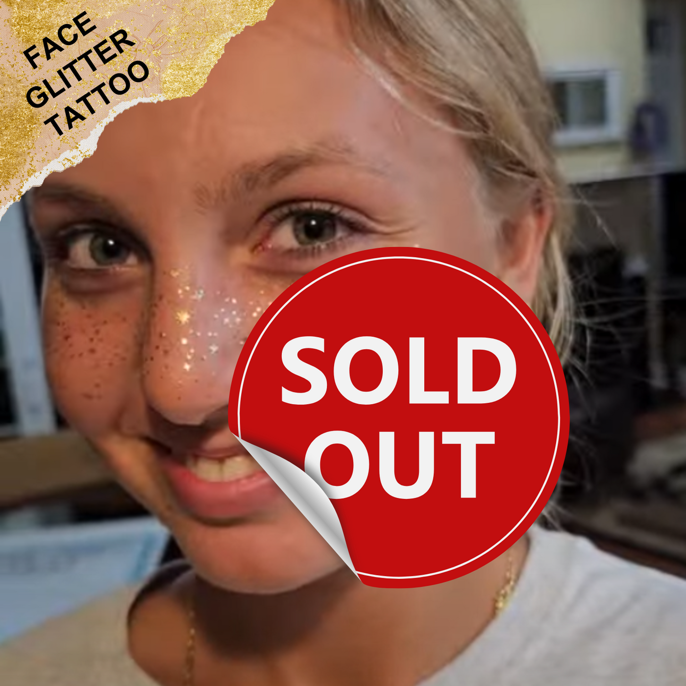 Glitter Freckle Tattoos