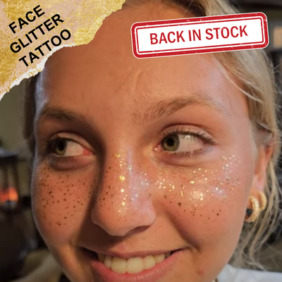 Glitter Freckle Tattoos